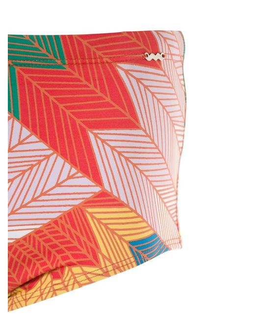 Amir Slama Multicolor Maillot De Bain Cocar Francês for men
