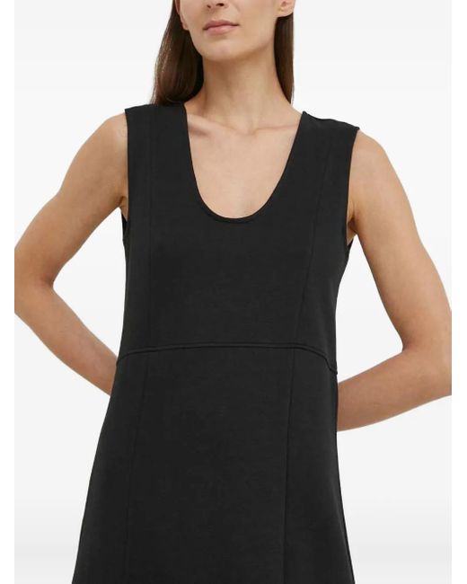 Marc O' Polo Black Sleeveless Midi Dress