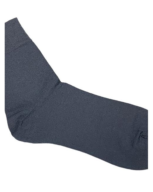 Antipast Blue Ribbed Socks