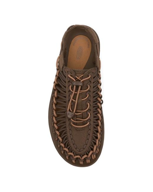 Keen Brown Uneek Drawstring Sandals for men