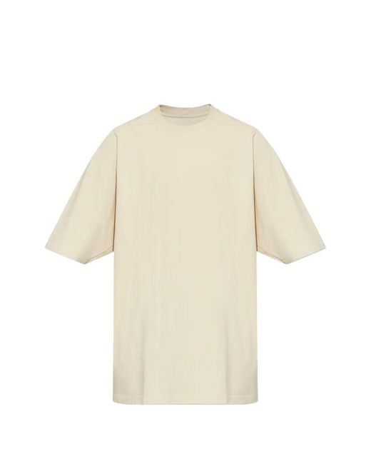 Rick Owens White Jumbo Ss T for men
