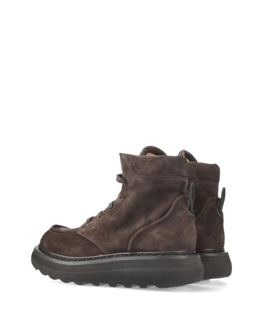 Botines con cordones Premiata de hombre de color Brown