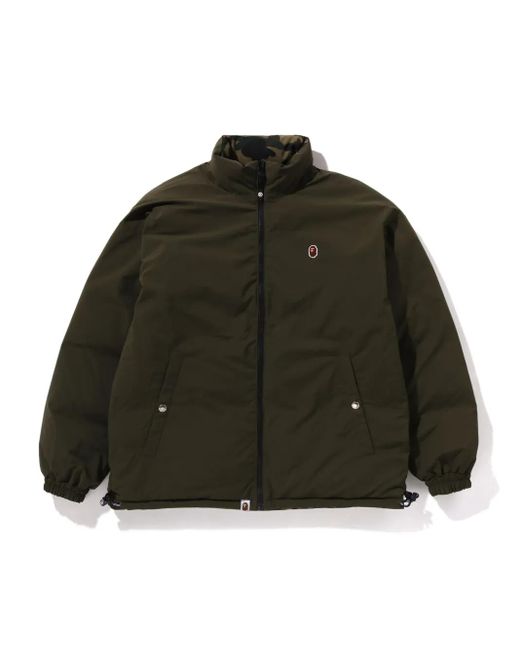 A Bathing Ape Black Reversible Padded Jacket for men