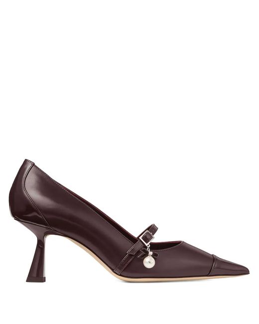 Jimmy Choo Brown Aren Pumps 65
