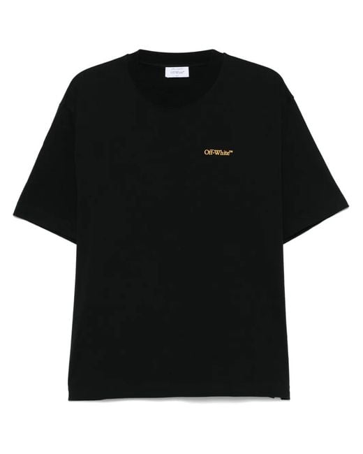 Off-White c/o Virgil Abloh Black Off Tape T-Shirt for men