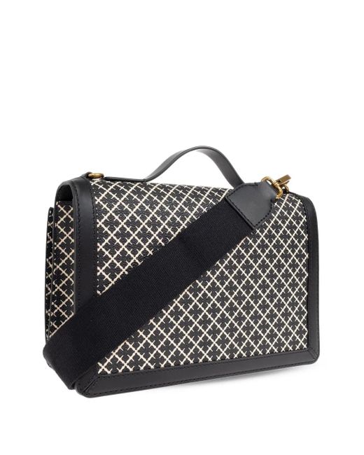 By Malene Birger Loenna ジオメトリックパターン ハンドバッグ Black