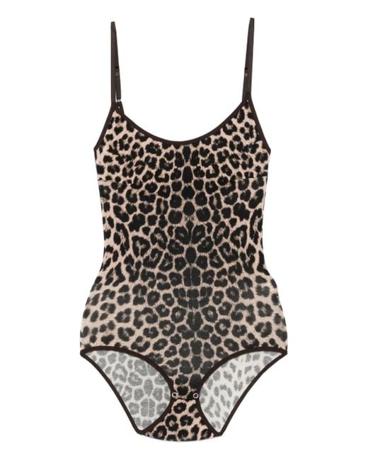 Body Con Stampa di Baserange in Black