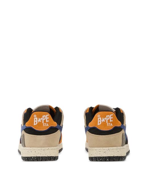 A Bathing Ape Blue Sk8 Sta 1 Sneakers for men