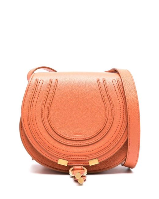 Chloé Orange Small Marcie Bag