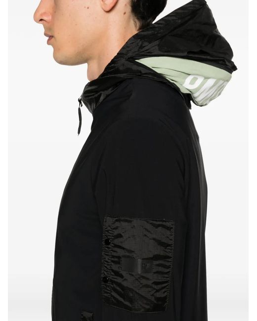 Pmds Black Veste Zippée Sipho À Capuche for men