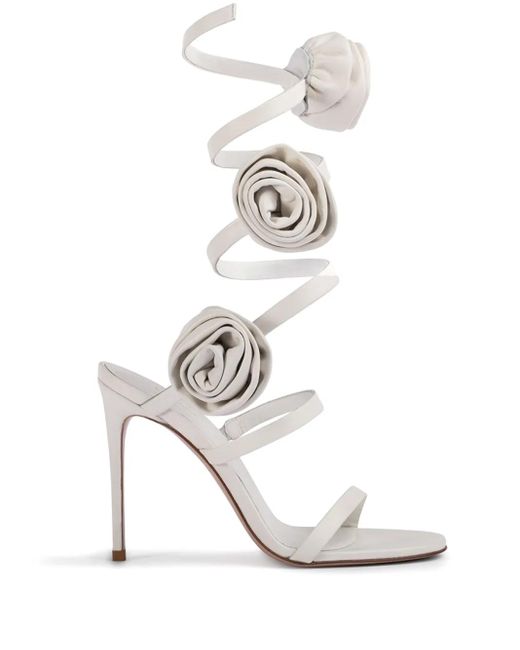 Le Silla White Sandals