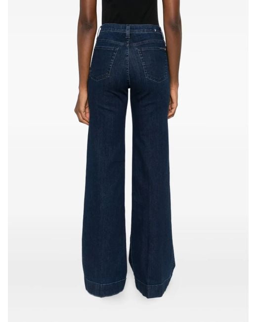 Vaqueros Dojo 7 For All Mankind de color Blue