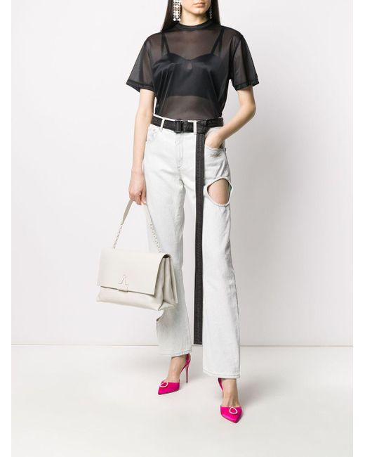off white binder clip