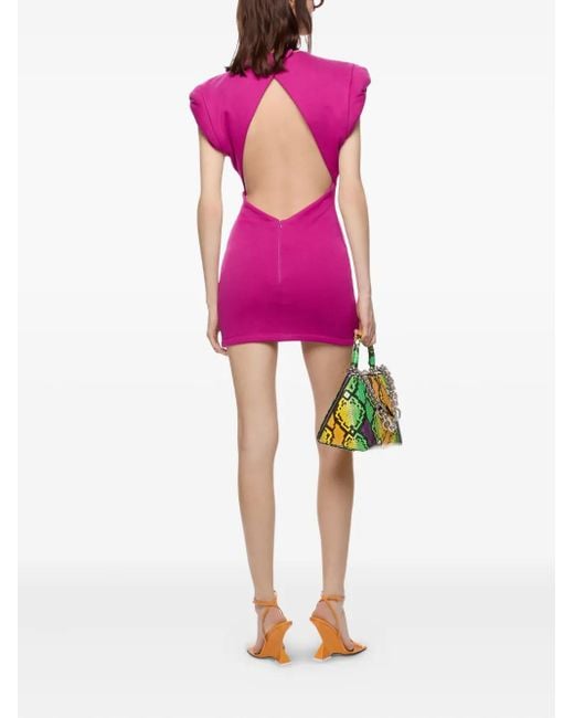 The Attico Purple Jera Dress