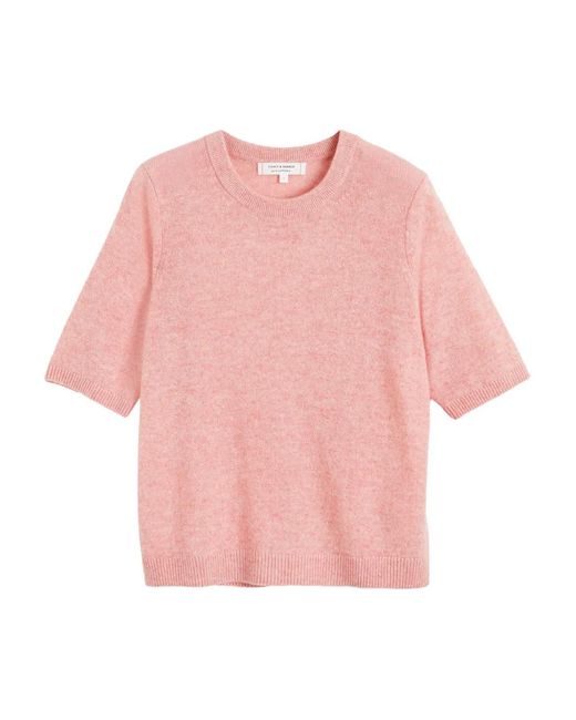 Chinti & Parker Pink T-Shirt À Col Rond