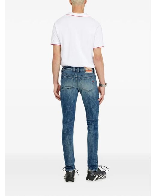 DIESEL Blue 1979 Sleenker Skinny Jeans for men