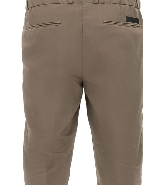 Rrd Gray Elasticated-Waistband Trousers for men