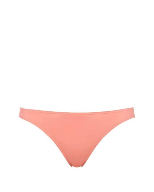 Eres Pink Fripon Low-Rise Bikini Bottoms