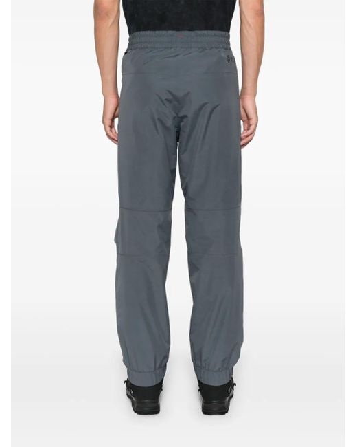 Moncler Blue Logo-Embossed Track Pants for men