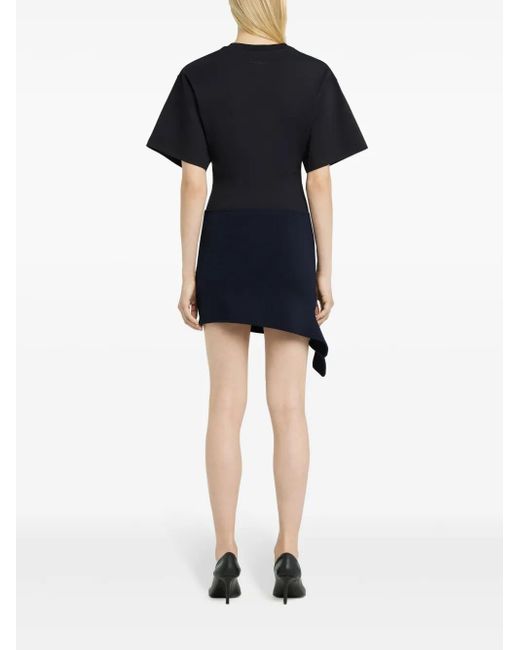 Courreges Blue Loop Mini Skirt