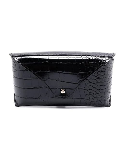 Polo Ralph Lauren Black Rl Square Sunglasses