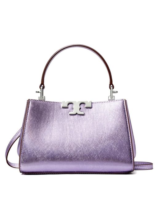 Tory Burch Purple Eleanor Mini Tote Bag