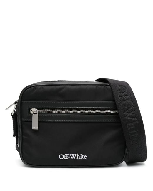 Off-White c/o Virgil Abloh Black Core Camera Mini Handbag for men