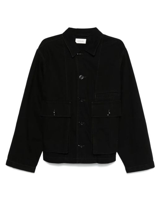 Lemaire Black Denim Jacket