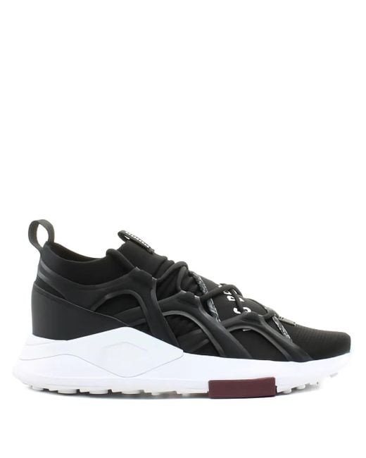 PUMA Black X Les Benjamins Shoku Lace-Up Sneakers