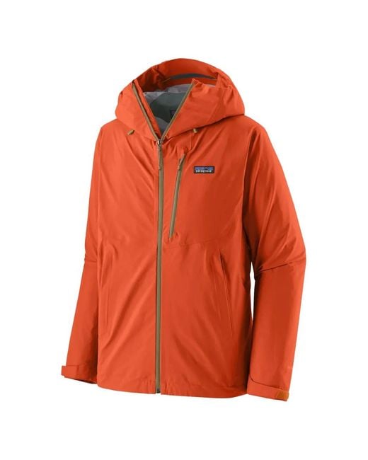 Patagonia Orange Imperméable Granite Crest for men