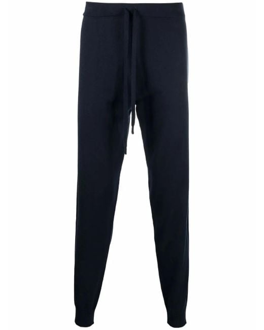 Corneliani Blue Slim-Cut Track Pants for men