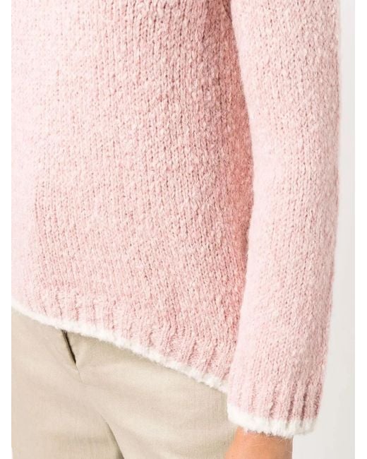 Aspesi Pink Raglan-Style Jumper