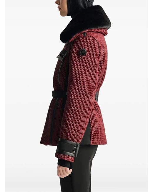 Fusalp Red Veste De Ski Alixa