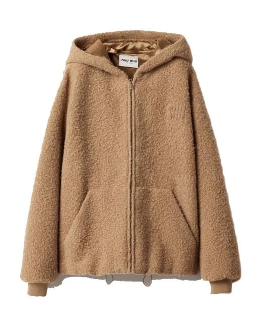 Miu Miu Jack Met Capuchon in het Brown