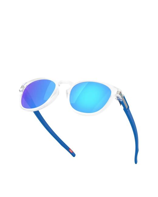 Oakley Blue Lunettes De Soleil Latch À Monture Ronde for men