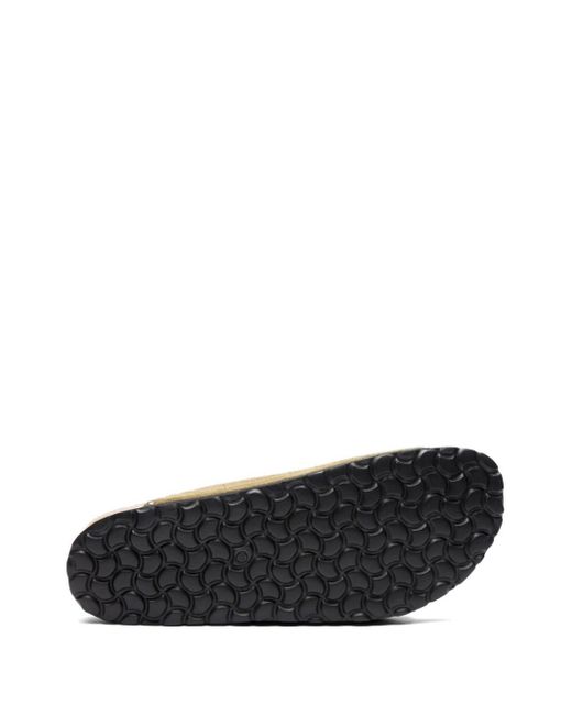 Scarosso Brown Hopi Stud-embellished Suede Sandals for men