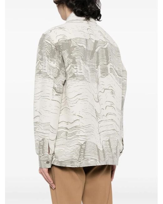 Samsøe & Samsøe Gray Sacastor X Overshirt Jacket for men