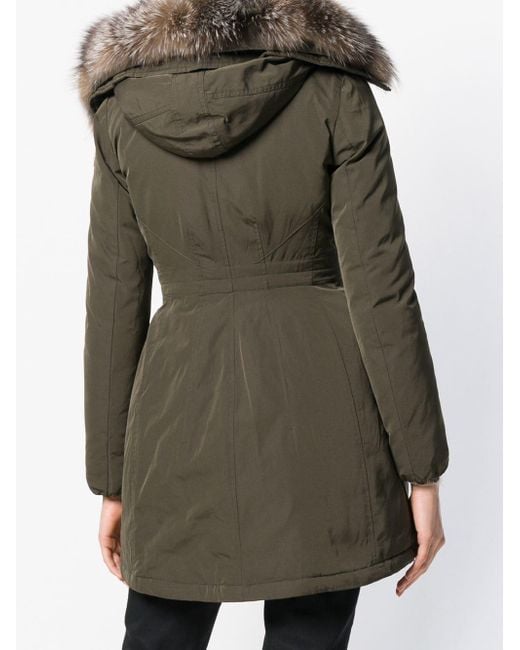 Moncler Monticole Parka Coat in Green Lyst