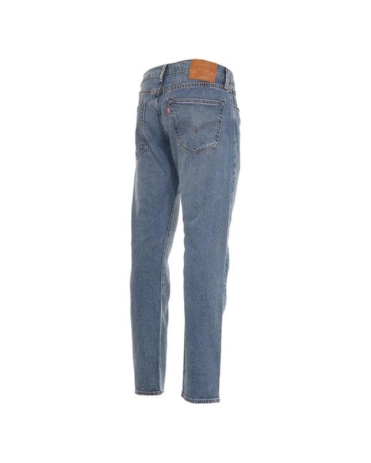 Levi's Blue 502 Taper Jeans for men