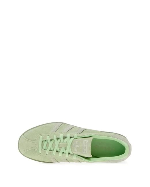 Adidas Green Bermuda 3-Stripe Sneakers