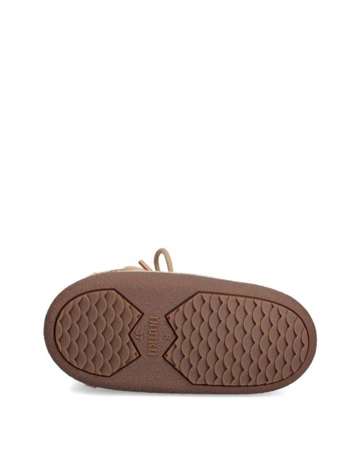 Inuikii Natural Lace-Up Ankle Boots