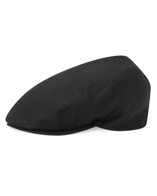 Dolce & Gabbana Black Plain Flat Cap for men