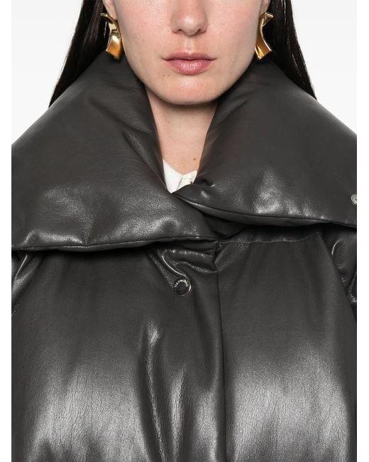 Nanushka Black Re:Down Puffer Jacket