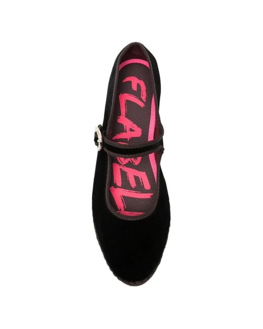 Flabelus Black Sethe Ballet Flats