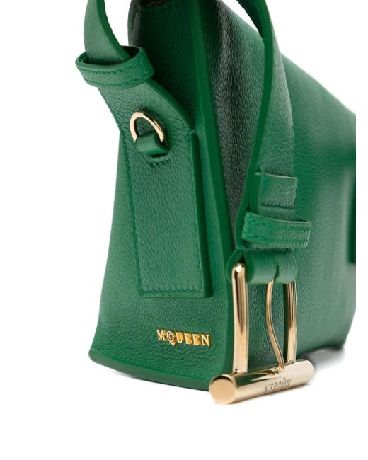 Alexander McQueen Green Umhängetasche Mit T-Riemen