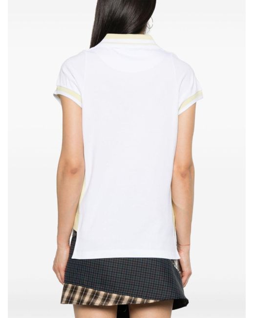 Vivienne Westwood Poloshirt Met Borduurwerk in het White