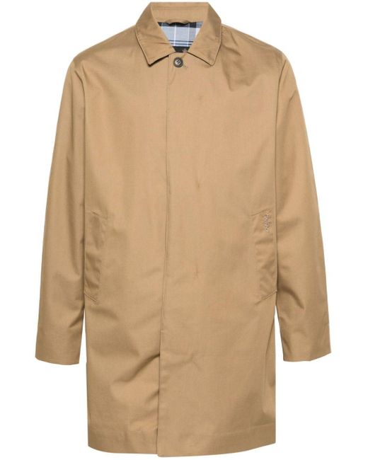 Barbour Natural Rokig Button-up Coat for men