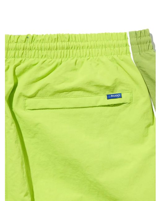 AWAKE NY Green Double-Panel Track Pants for men