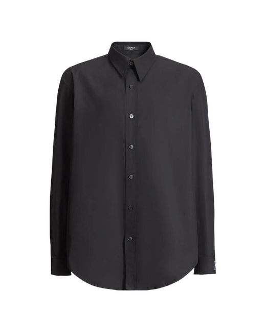 Balmain Black Paris Shirt for men