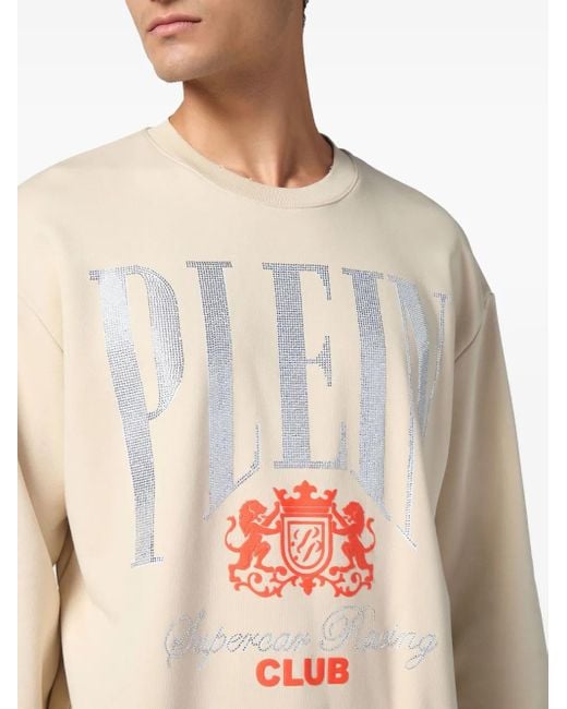 Philipp Plein Natural Racing Club Sweatshirt for men